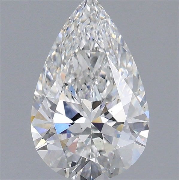 1.59 Carat Pear Shaped, Ideal Cut, E Color, VS2 Clarity, IGI Certified Lab Grown Diamond