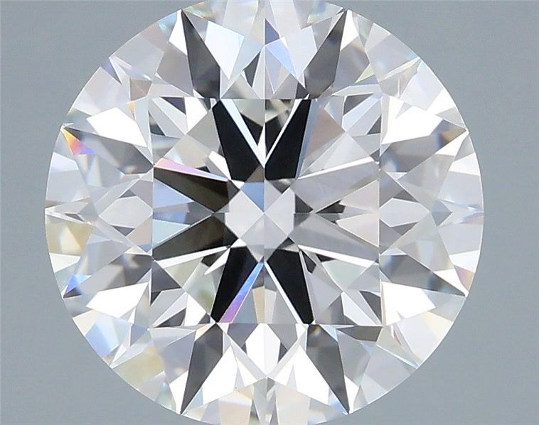 5.07 Carat Round Shaped, Ideal Cut, E Color, VVS2 Clarity, IGI Certified Lab Grown Diamond
