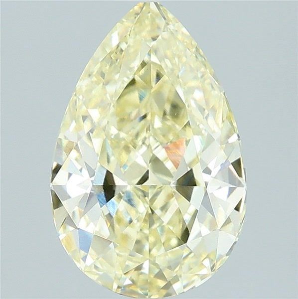 2.58 Carat Pear Shaped, Ideal Cut, VVS2 Clarity, IGI Certified Lab Grown Diamond