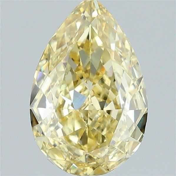 1.54 Carat Pear Shaped, Excellent Cut, VVS2 Clarity, IGI Certified Lab Grown Diamond