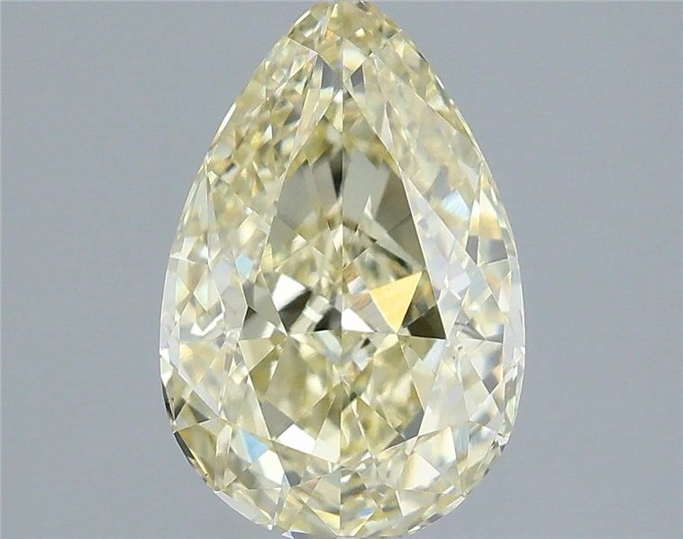 1.52 Carat Pear Shaped, Excellent Cut, VVS2 Clarity, IGI Certified Lab Grown Diamond