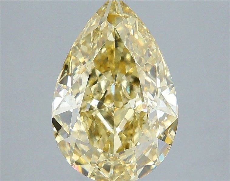 2.52 Carat Pear Shaped, Excellent Cut, VS1 Clarity, IGI Certified Lab Grown Diamond