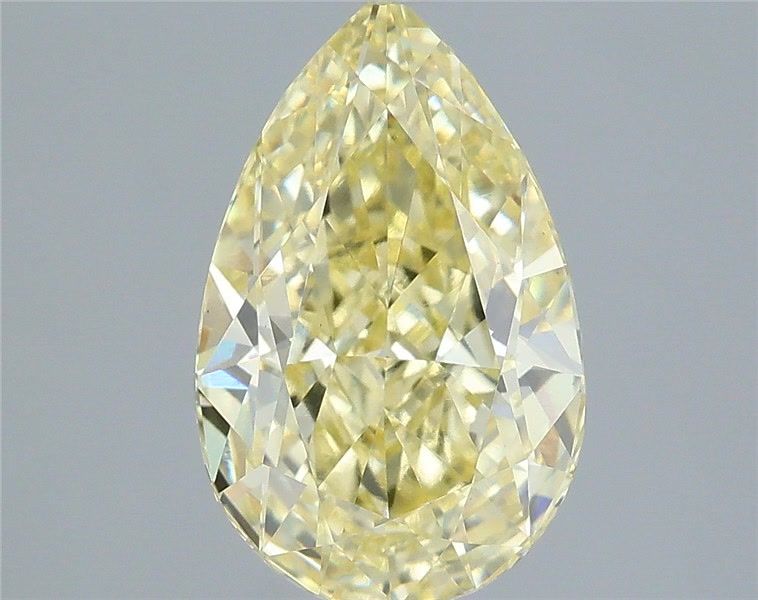 2.03 Carat Pear Shaped, Excellent Cut, VS1 Clarity, IGI Certified Lab Grown Diamond