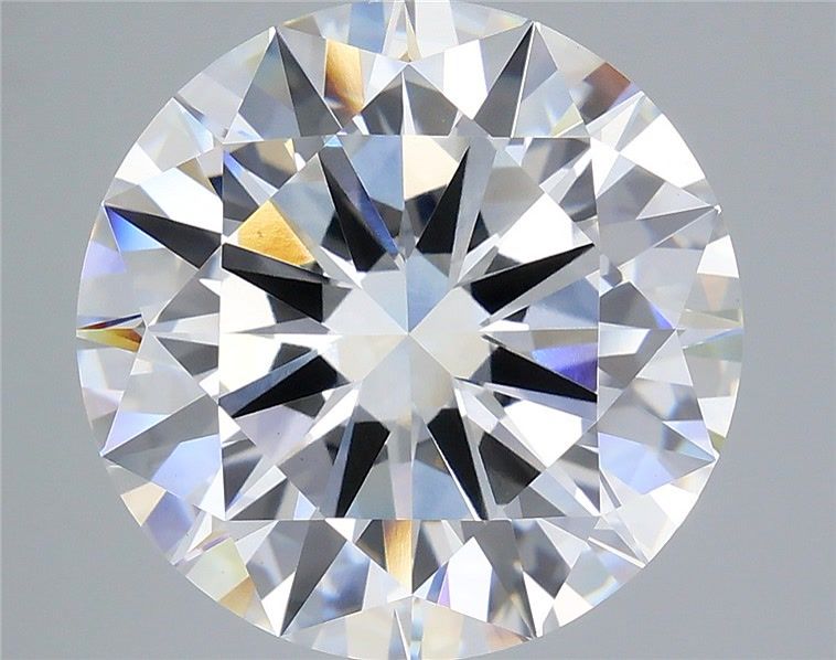 10.07 Carat Round Shaped, Excellent Cut, F Color, VVS2 Clarity, IGI Certified Lab Grown Diamond
