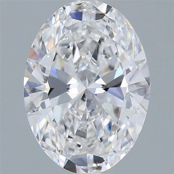 1.58 Carat Oval Shaped, Excellent Cut, D Color, VVS2 Clarity, IGI Certified Lab Grown Diamond