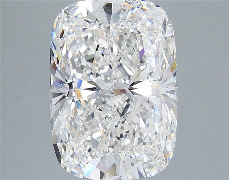 7.58 Carat Cushion Shaped, Ideal Cut, E Color, VVS2 Clarity, IGI Certified Lab Grown Diamond