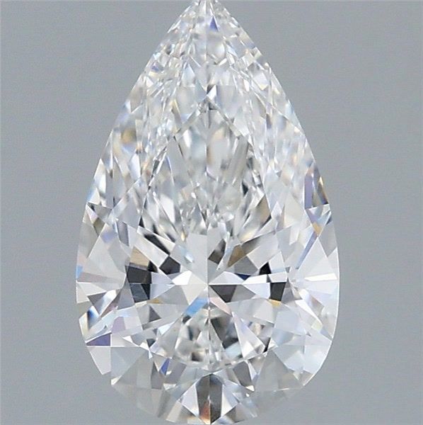 1.59 Carat Pear Shaped, Ideal Cut, D Color, VVS2 Clarity, IGI Certified Lab Grown Diamond
