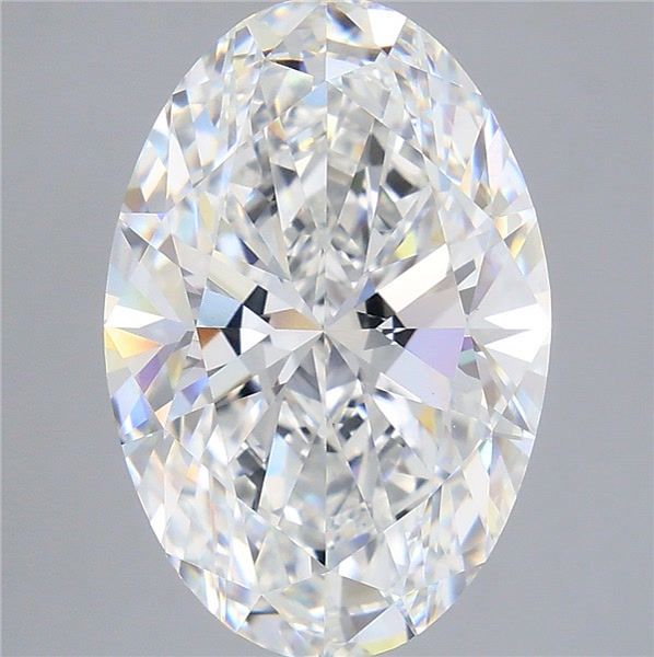 7.55 Carat Oval Shaped, Ideal Cut, E Color, VVS2 Clarity, IGI Certified Lab Grown Diamond