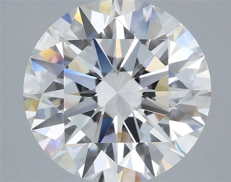 4.57 Carat Round Shaped, Ideal Cut, E Color, VVS2 Clarity, IGI Certified Lab Grown Diamond
