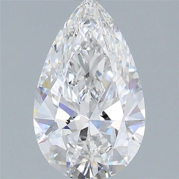 1.59 Carat Pear Shaped, Ideal Cut, D Color, VVS1 Clarity, IGI Certified Lab Grown Diamond