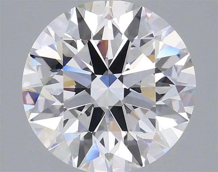 3.58 Carat Round Shaped, Ideal Cut, E Color, VVS2 Clarity, IGI Certified Lab Grown Diamond