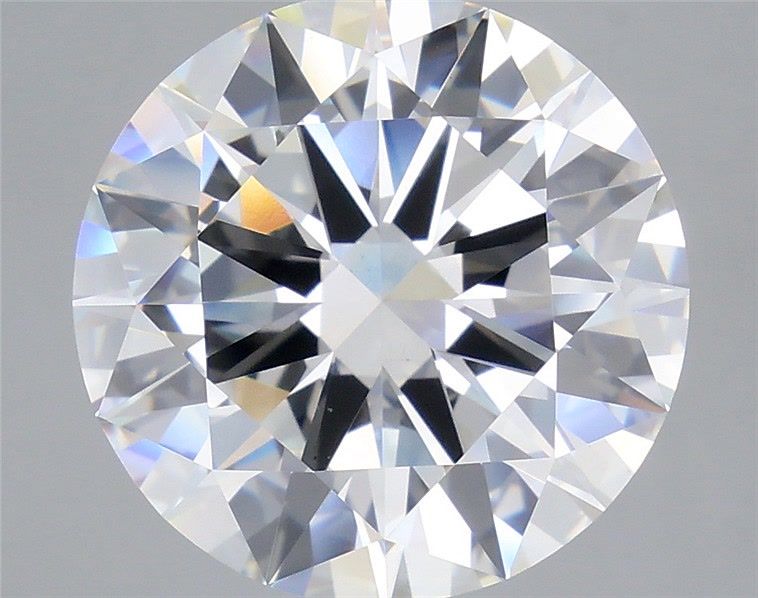 9.02 Carat Round Shaped, Excellent Cut, F Color, VS1 Clarity, IGI Certified Lab Grown Diamond