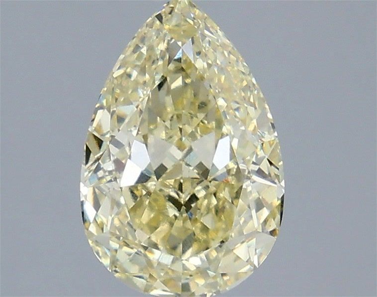 2.53 Carat Pear Shaped, Ideal Cut, VS1 Clarity, IGI Certified Lab Grown Diamond