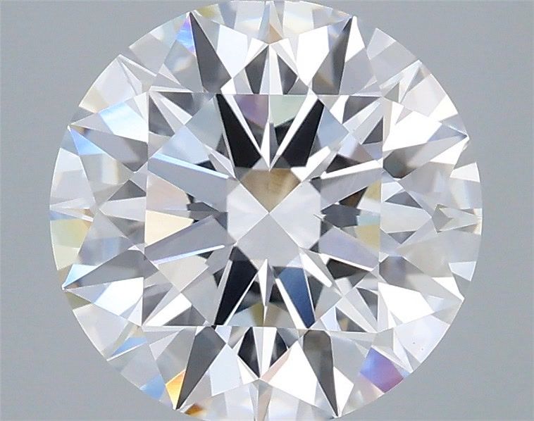 3.58 Carat Round Shaped, Ideal Cut, D Color, VS1 Clarity, IGI Certified Lab Grown Diamond