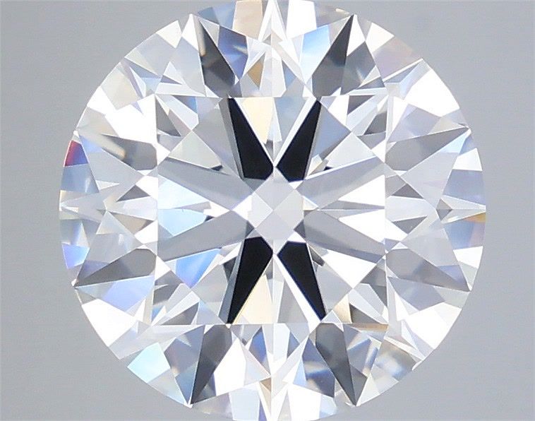 5.51 Carat Round Shaped, Ideal Cut, F Color, VVS2 Clarity, IGI Certified Lab Grown Diamond