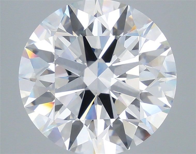 6.53 Carat Round Shaped, Excellent Cut, F Color, VS1 Clarity, IGI Certified Lab Grown Diamond