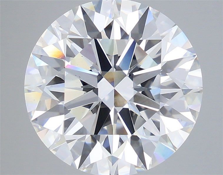 6.57 Carat Round Shaped, Ideal Cut, E Color, VS1 Clarity, IGI Certified Lab Grown Diamond