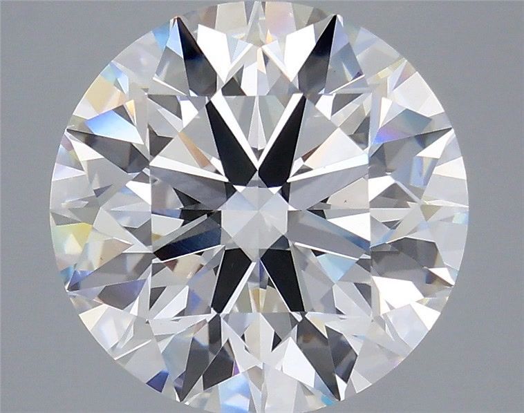 7.04 Carat Round Shaped, Ideal Cut, E Color, VS1 Clarity, IGI Certified Lab Grown Diamond