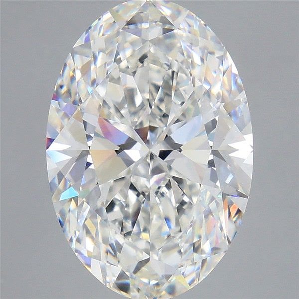 8.06 Carat Oval Shaped, Ideal Cut, F Color, VVS2 Clarity, IGI Certified Lab Grown Diamond