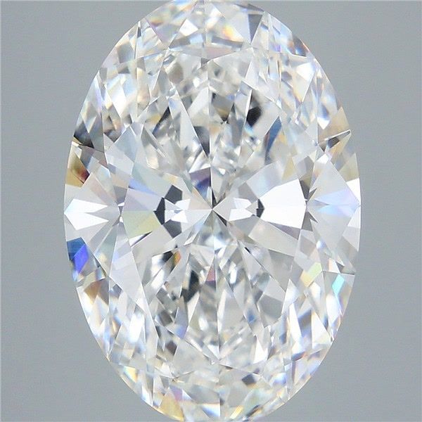 10.55 Carat Oval Shaped, Ideal Cut, E Color, VVS2 Clarity, IGI Certified Lab Grown Diamond