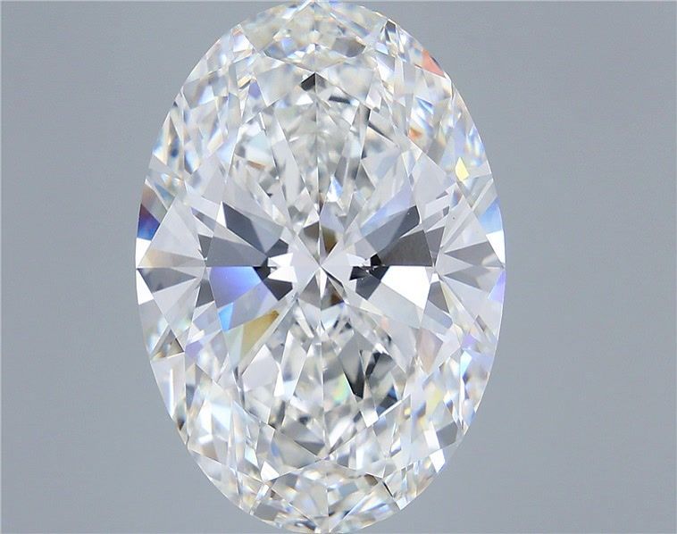 15.08 Carat Oval Shaped, Ideal Cut, F Color, VVS2 Clarity, IGI Certified Lab Grown Diamond