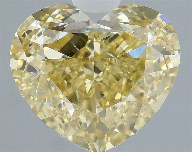 3.01 Carat Heart Shaped, Ideal Cut, VVS2 Clarity, IGI Certified Lab Grown Diamond