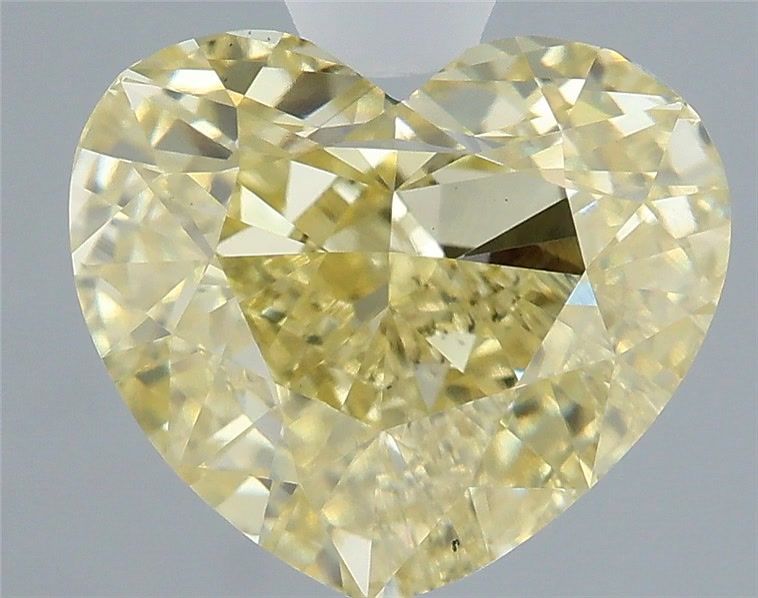 3.03 Carat Heart Shaped, Ideal Cut, VS2 Clarity, IGI Certified Lab Grown Diamond