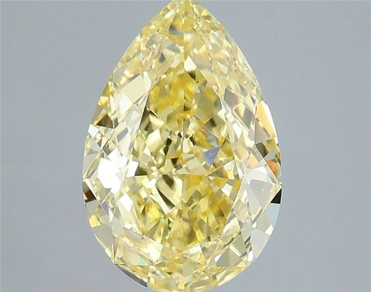 3.04 Carat Pear Shaped, Ideal Cut, VS2 Clarity, IGI Certified Lab Grown Diamond