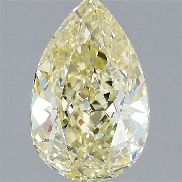 3.04 Carat Pear Shaped, Very Good Cut, VVS2 Clarity, IGI Certified Lab Grown Diamond