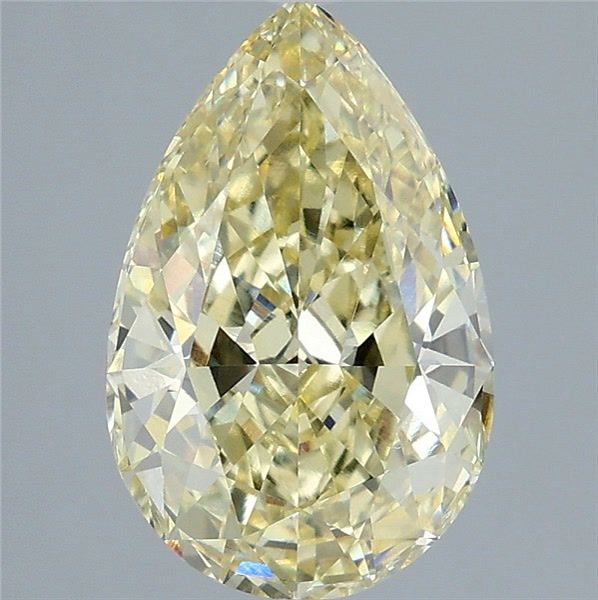 3.59 Carat Pear Shaped, Ideal Cut, VVS2 Clarity, IGI Certified Lab Grown Diamond