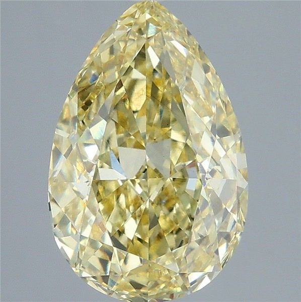 4.08 Carat Pear Shaped, Excellent Cut, VS2 Clarity, IGI Certified Lab Grown Diamond