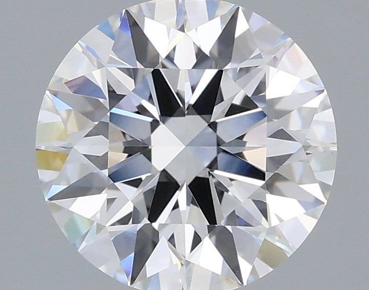 2.07 Carat Round Shaped, Excellent Cut, D Color, VVS2 Clarity, IGI Certified Lab Grown Diamond