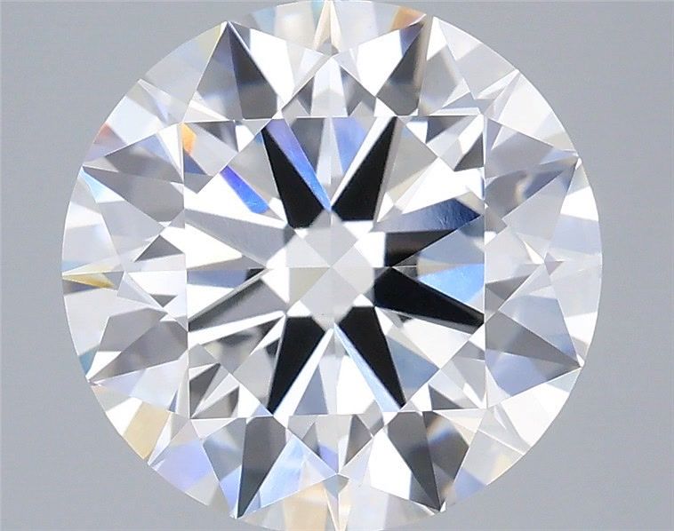 4.57 Carat Round Shaped, Ideal Cut, E Color, VVS2 Clarity, IGI Certified Lab Grown Diamond