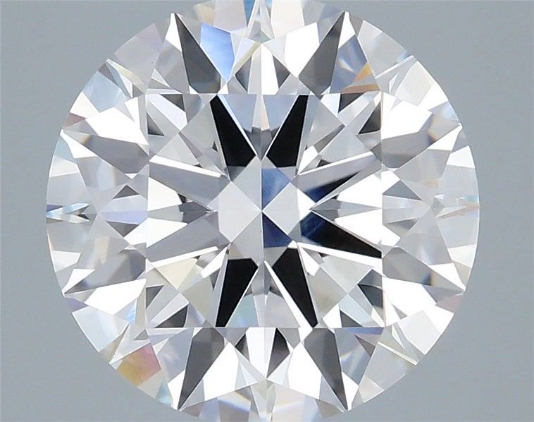4.59 Carat Round Shaped, Ideal Cut, E Color, VVS2 Clarity, IGI Certified Lab Grown Diamond