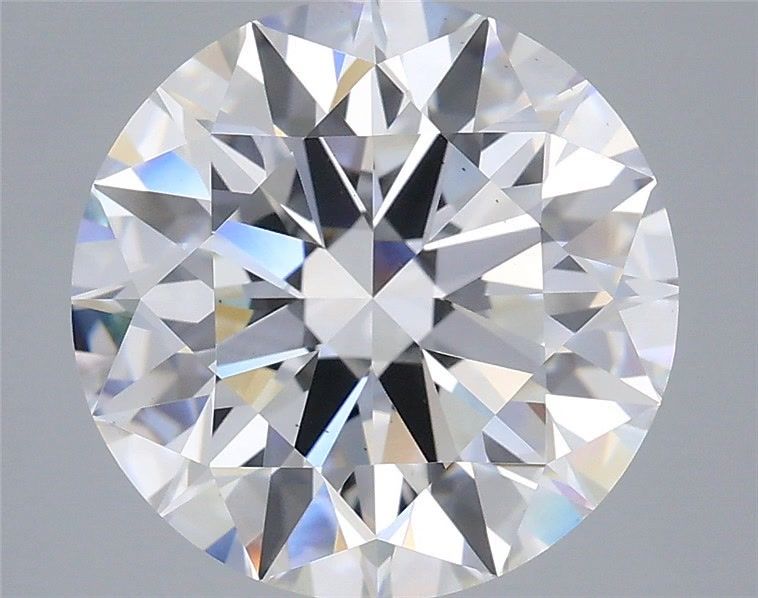 5.11 Carat Round Shaped, Ideal Cut, E Color, VS2 Clarity, IGI Certified Lab Grown Diamond