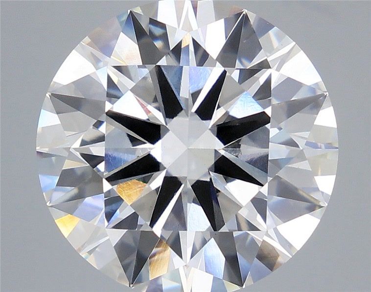 10.00 Carat Round Shaped, Excellent Cut, F Color, VVS2 Clarity, IGI Certified Lab Grown Diamond