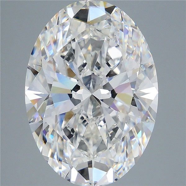 11.07 Carat Oval Shaped, Ideal Cut, F Color, VS1 Clarity, IGI Certified Lab Grown Diamond