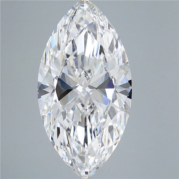 13.52 Carat Marquise Shaped, Ideal Cut, F Color, VVS2 Clarity, IGI Certified Lab Grown Diamond
