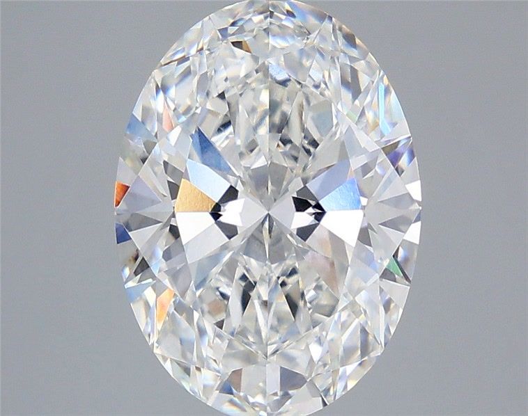 4.58 Carat Oval Shaped, Ideal Cut, E Color, VVS2 Clarity, IGI Certified Lab Grown Diamond