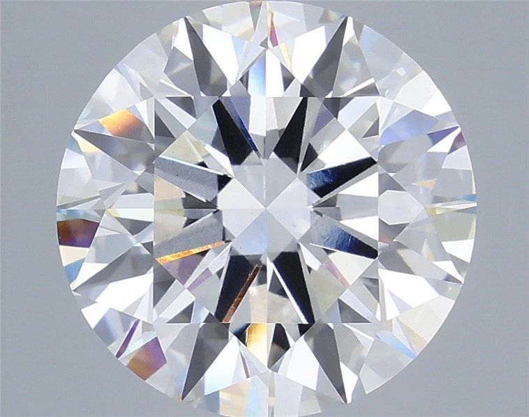 8.00 Carat Round Shaped, Excellent Cut, F Color, VVS2 Clarity, IGI Certified Lab Grown Diamond