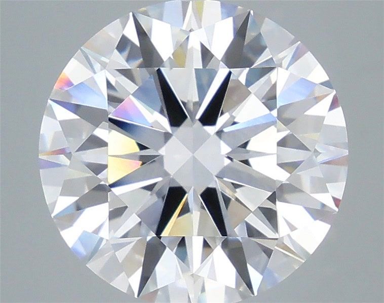 6.06 Carat Round Shaped, Ideal Cut, E Color, VVS2 Clarity, IGI Certified Lab Grown Diamond