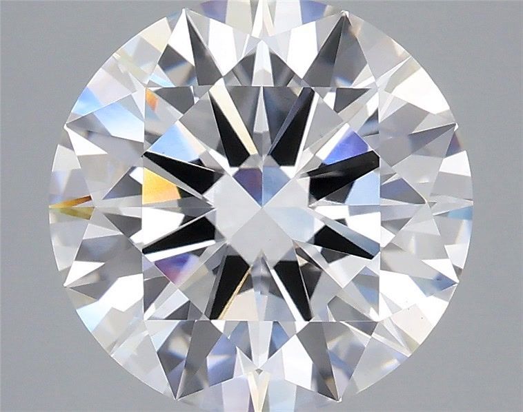 4.53 Carat Round Shaped, Excellent Cut, E Color, VVS2 Clarity, IGI Certified Lab Grown Diamond