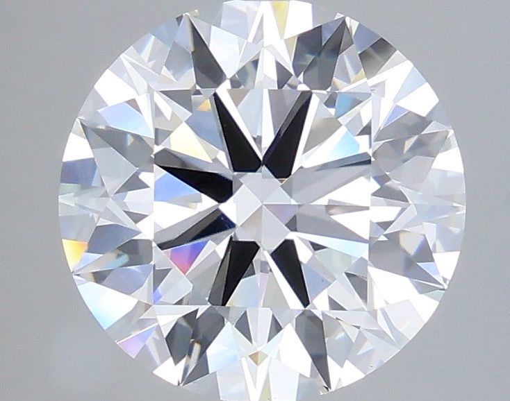 3.99 Carat Round Shaped, Ideal Cut, E Color, VS1 Clarity, IGI Certified Lab Grown Diamond