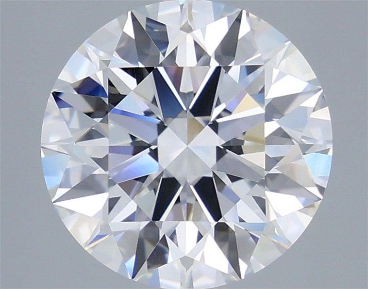 5.09 Carat Round Shaped, Ideal Cut, E Color, VVS2 Clarity, IGI Certified Lab Grown Diamond
