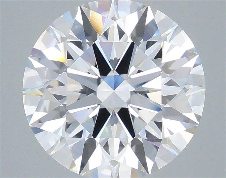5.51 Carat Round Shaped, Ideal Cut, F Color, VS1 Clarity, IGI Certified Lab Grown Diamond