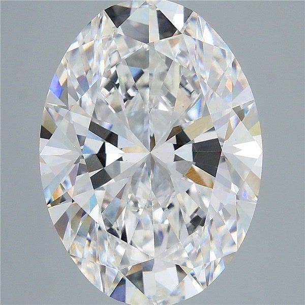 8.07 Carat Oval Shaped, Ideal Cut, E Color, VS1 Clarity, IGI Certified Lab Grown Diamond