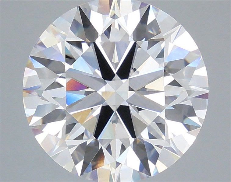 6.07 Carat Round Shaped, Ideal Cut, F Color, VVS2 Clarity, IGI Certified Lab Grown Diamond