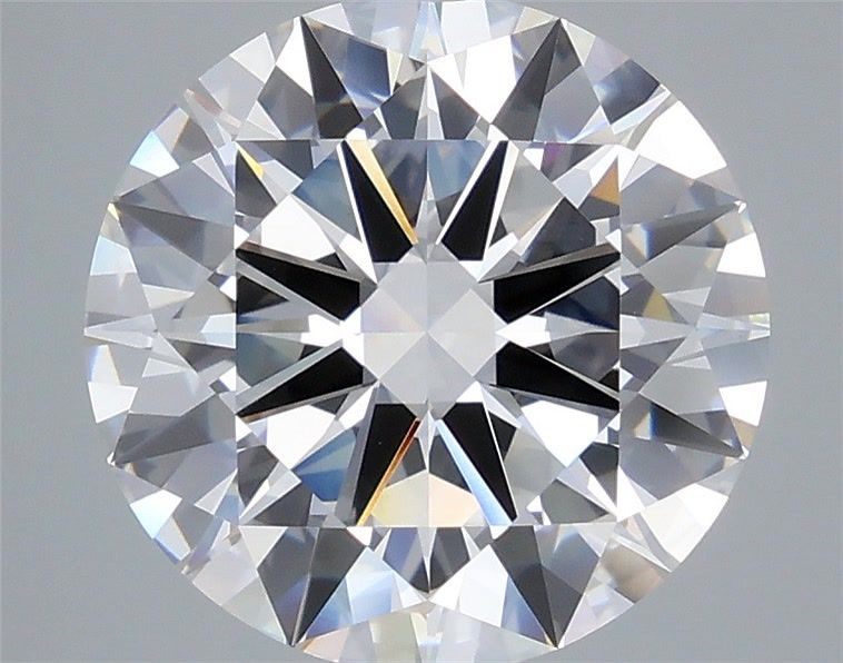 6.58 Carat Round Shaped, Excellent Cut, F Color, VVS2 Clarity, IGI Certified Lab Grown Diamond