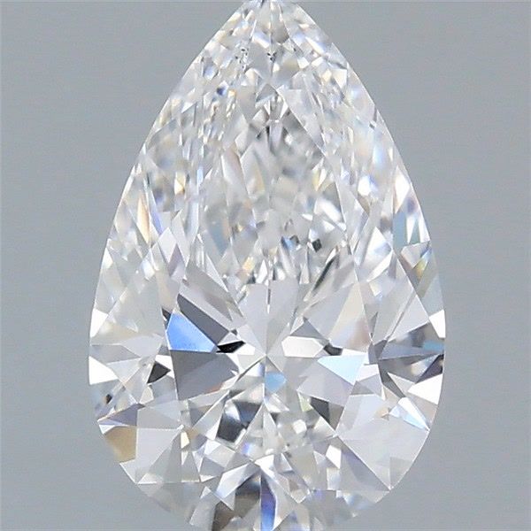 1.59 Carat Pear Shaped, Ideal Cut, D Color, VS1 Clarity, IGI Certified Lab Grown Diamond