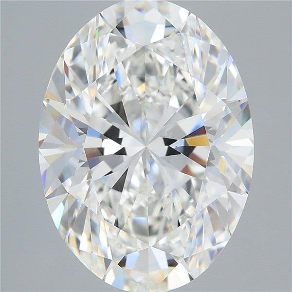7.06 Carat Oval Shaped, Excellent Cut, F Color, VVS2 Clarity, IGI Certified Lab Grown Diamond